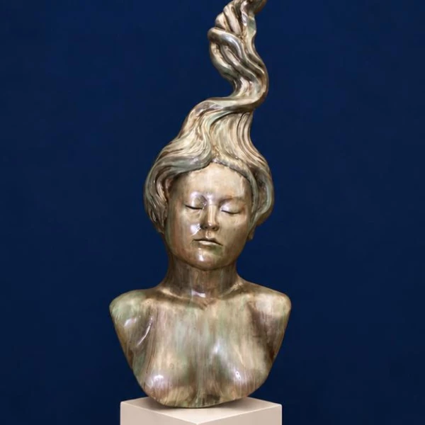 La portadora del estanque
